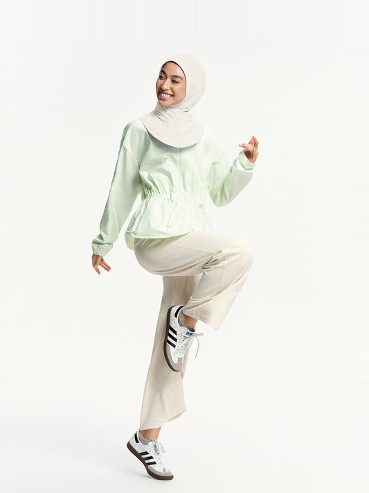 Tudung Sukan Segera Menyejukkan Active-Aprikot Beige