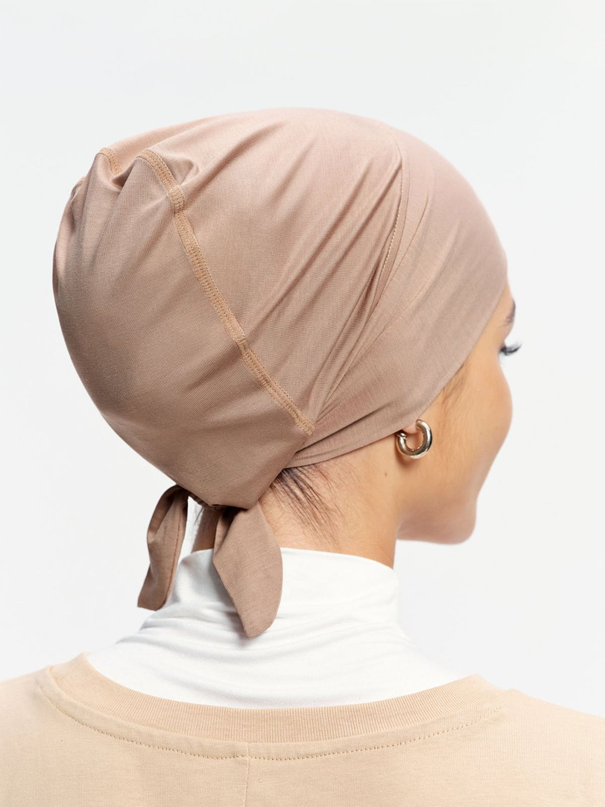 CoolTouch Tie-Back Inner Cap-Caramel