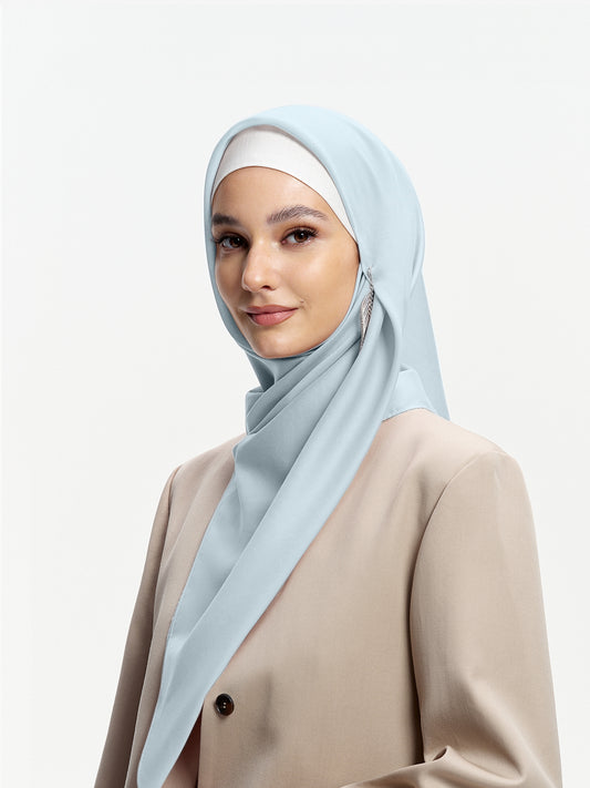 Bawal Tencel 100% AirVeil-Biru Muda
