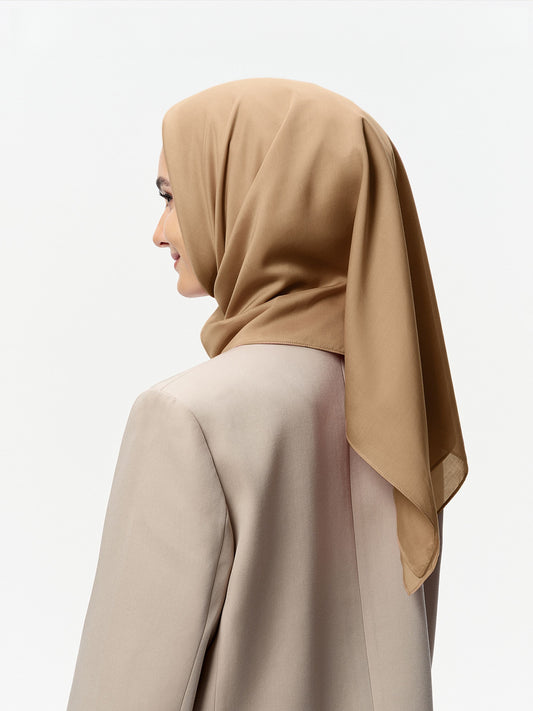 Bawal Tencel 100% AirVeil-Coklat