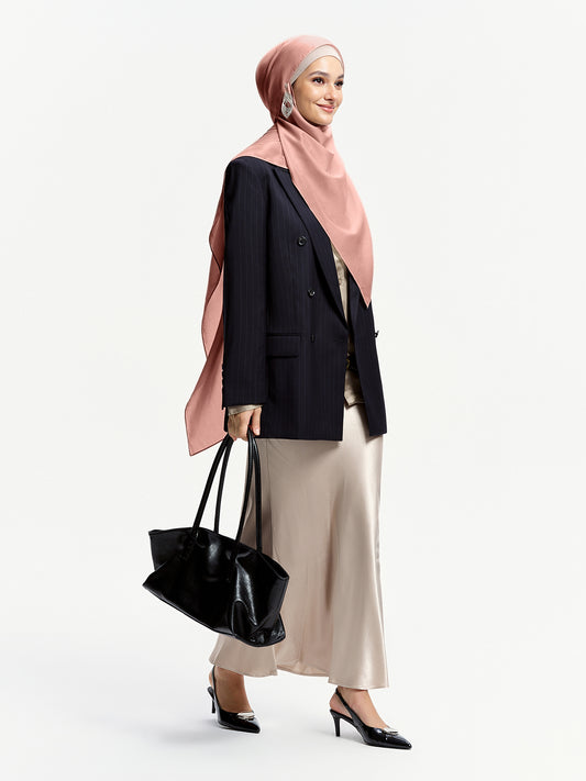 Selendang Tencel 100% AirVeil- Merah Jambu Doa