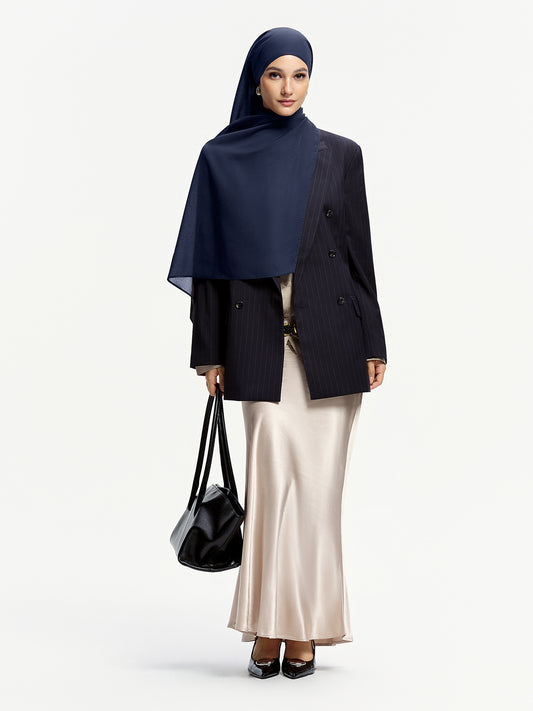 Selendang Tencel 100% AirVeil- Biru Laut