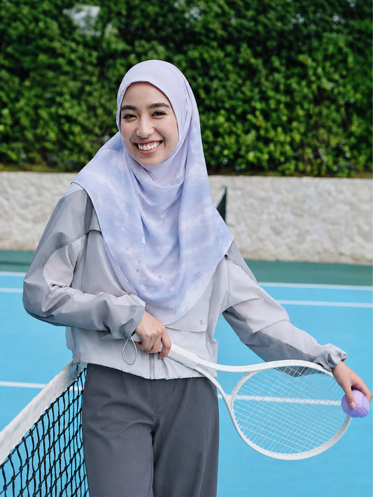 Hijab Sukan Balutan Active Wrap Langit Berbintang