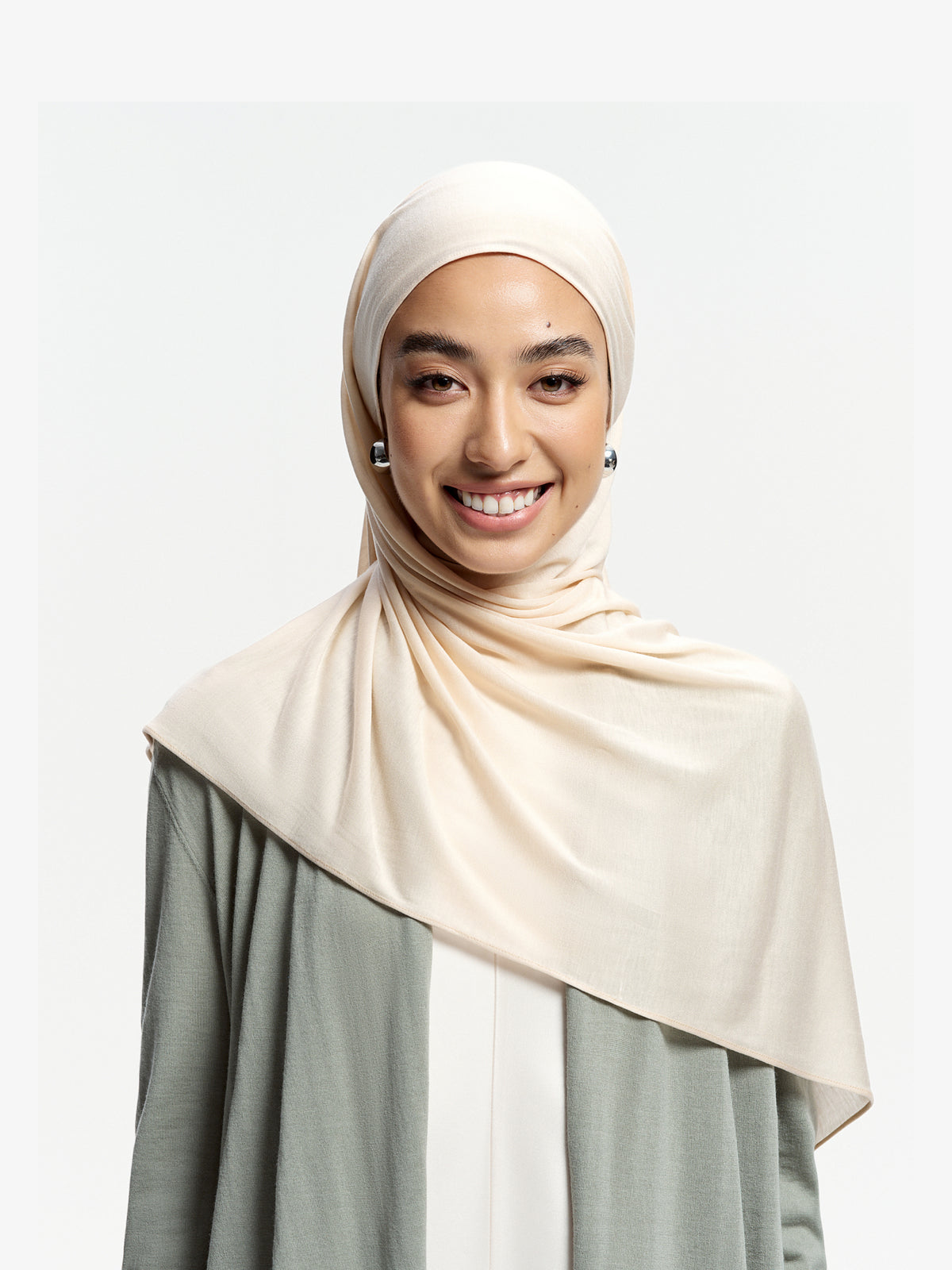 Hijab Rajut Tencel 100% CloudFlow