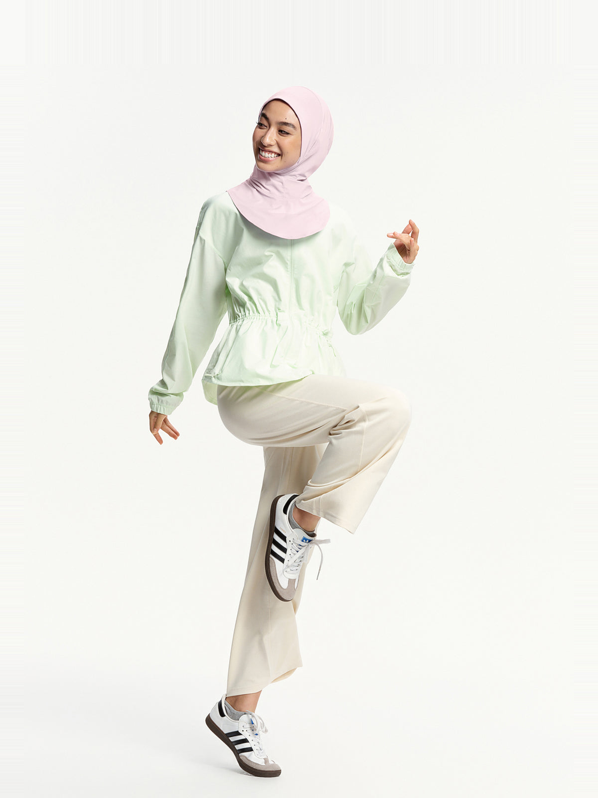 Tudung Sukan Segera Menyejukkan Active-Pink