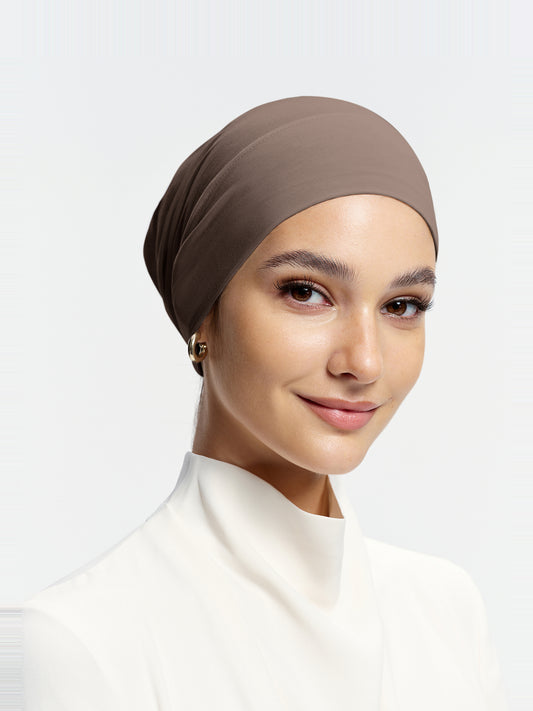 CoolTouch Pull-On Inner Cap-Caramel