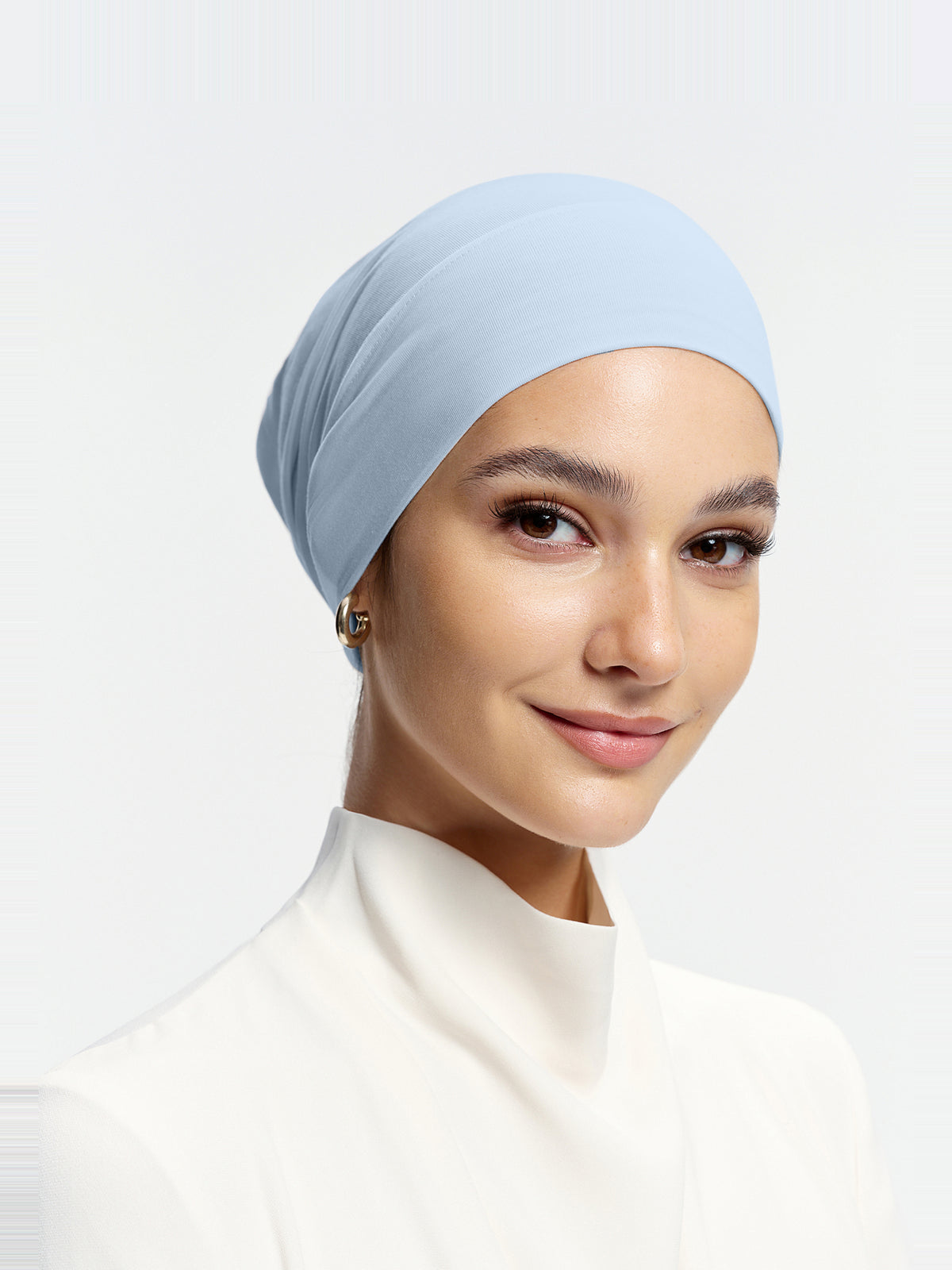 Anak Tudung Sarung CoolTouch- Biru Muda