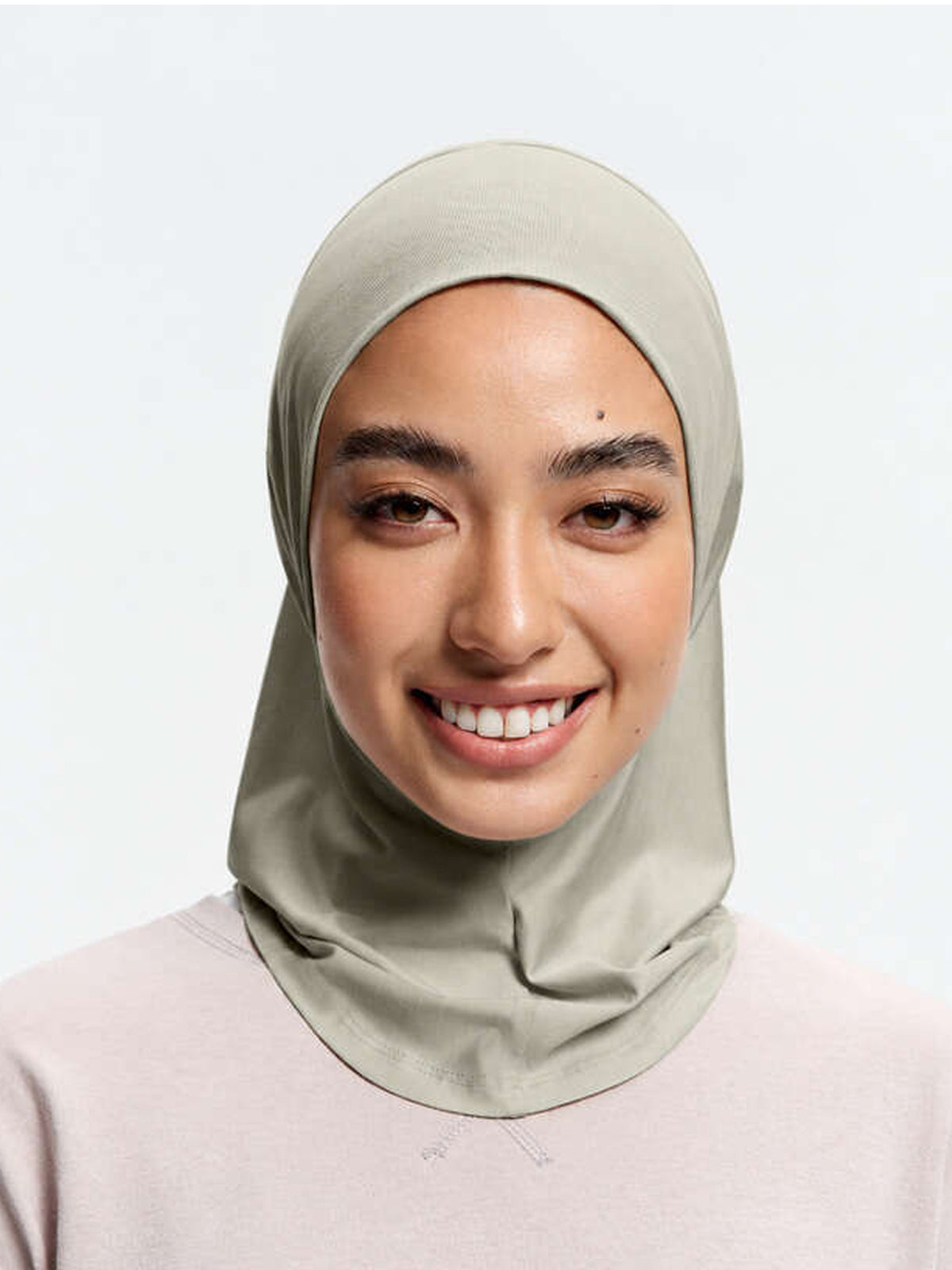Anak Tudung Penutup Leher CoolTouch- Hijau Kelabu