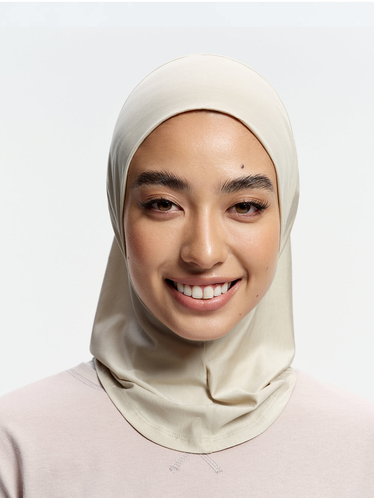 Anak Tudung Penutup Leher CoolTouch- Khaki