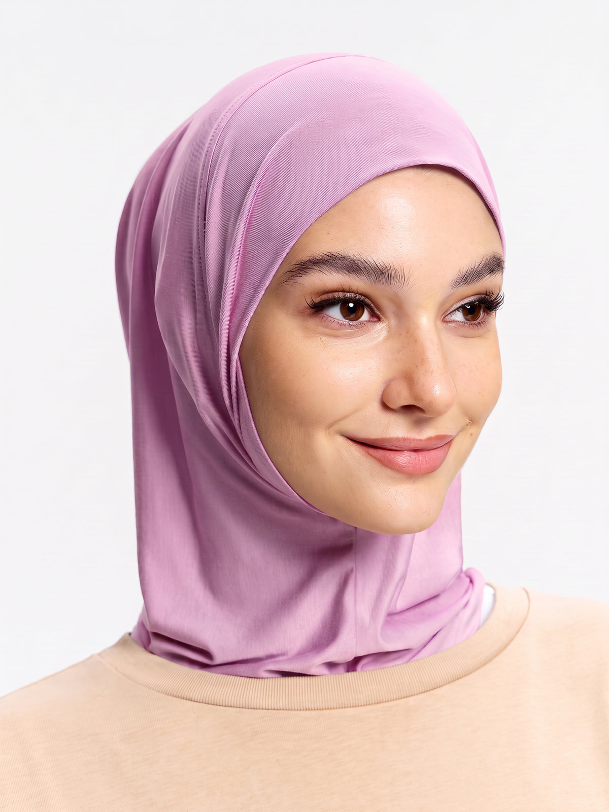 Cooling Tencel Hijab Inner Cap with Neck Cover