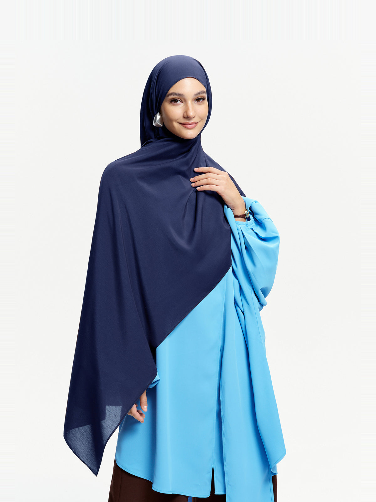 Pearl Silk-Blend Shawl