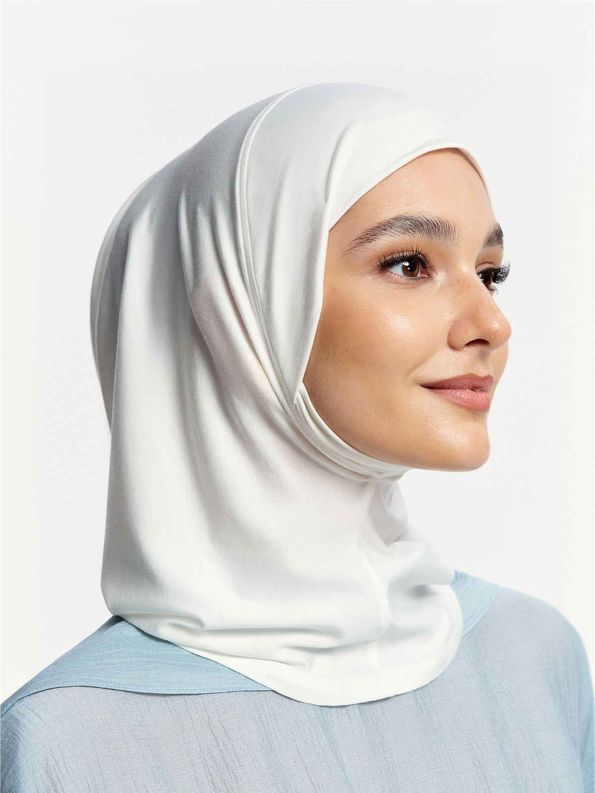 Cooling Tencel Hijab Inner Cap with Neck Cover