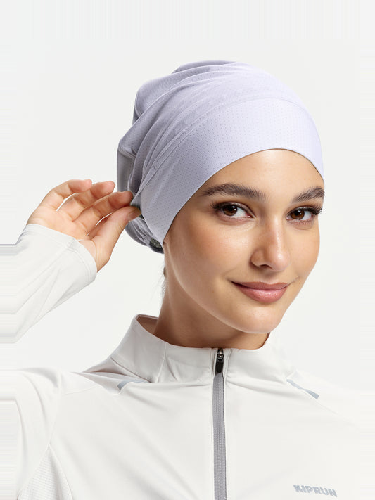 ActiveCap Flex Tie-Back Sports Inner Cap-Taro Purple