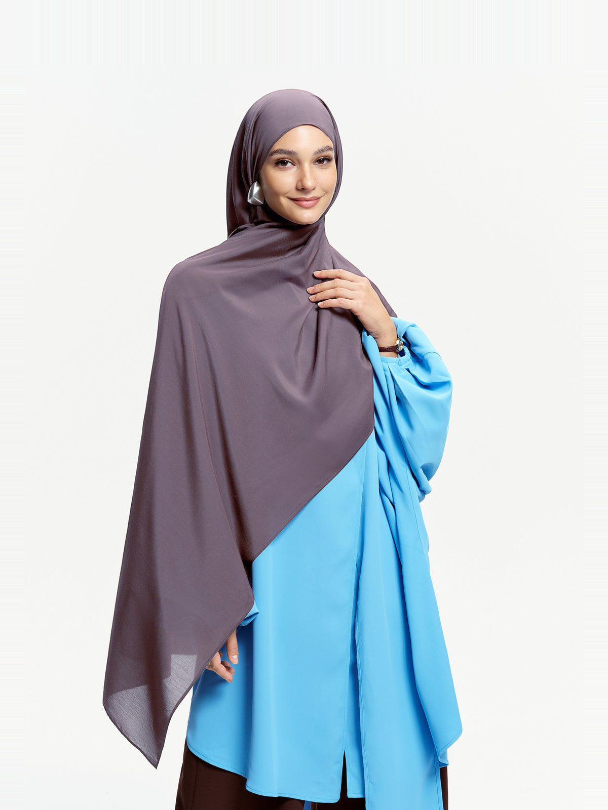 Pearl Silk-Blend Shawl