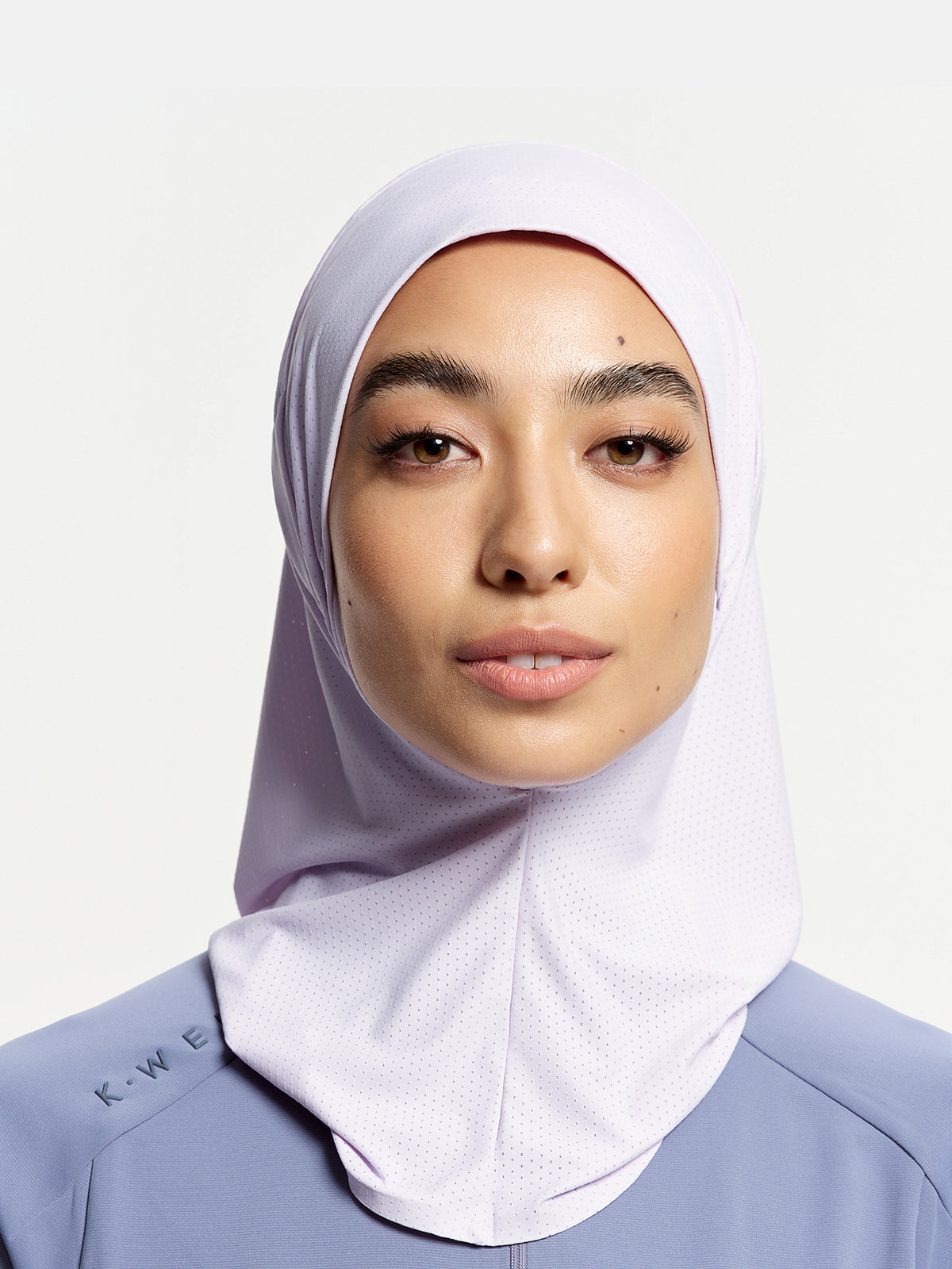 Tudung Sukan Penutup Leher Active Breathe-Ungu Keladi