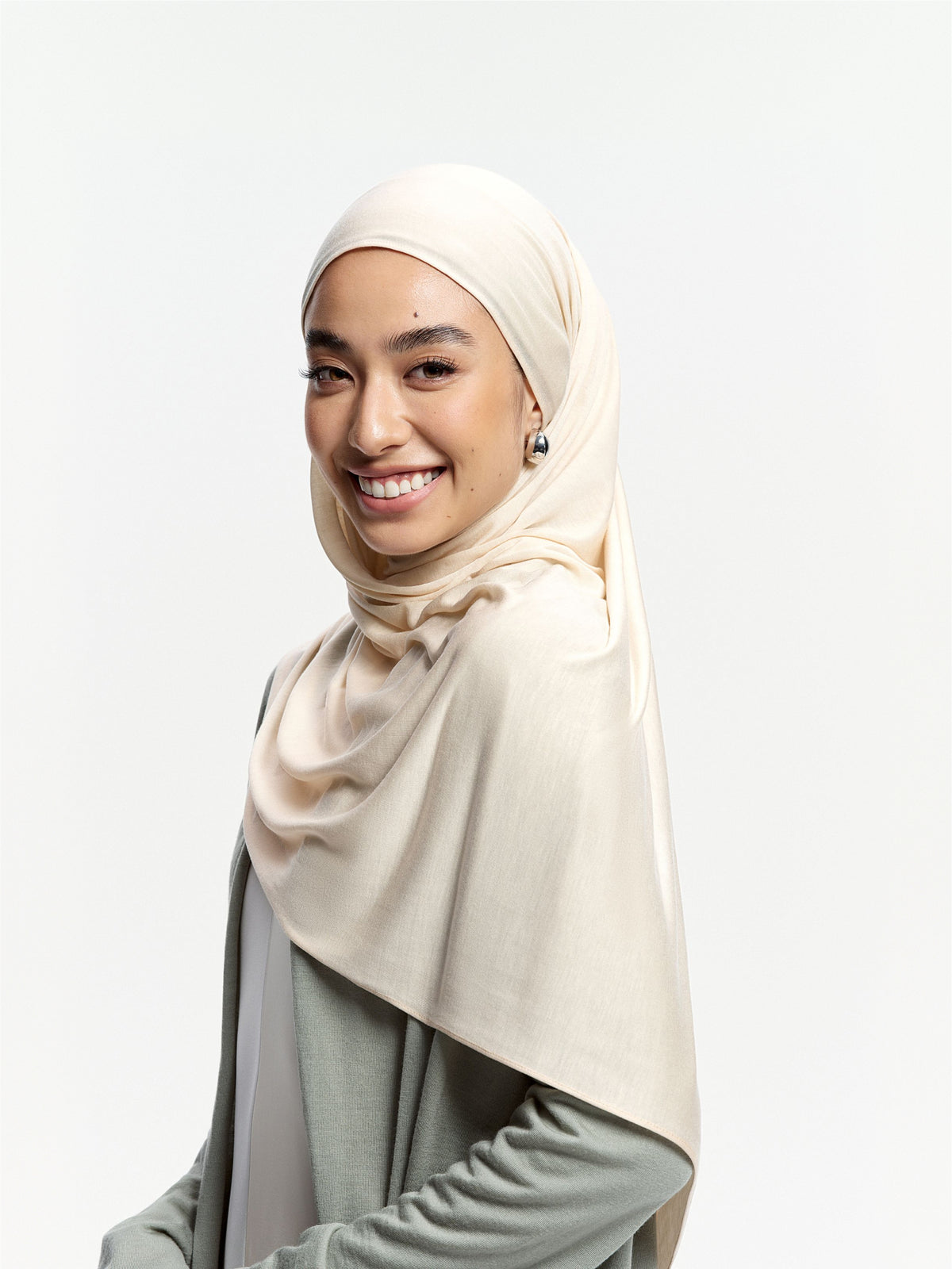 Hijab Rajut Tencel 100% CloudFlow
