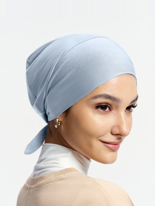 CoolTouch Tie-Back Inner Cap-Light Blue