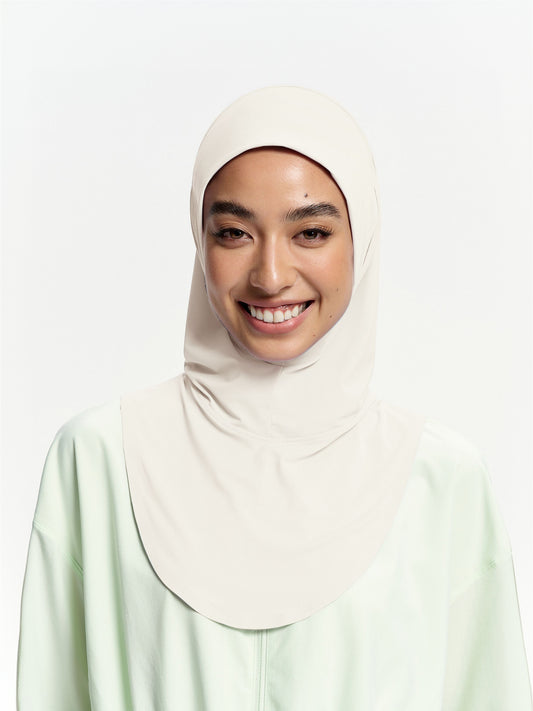 Tudung Sukan Segera Menyejukkan Active-Aprikot Beige