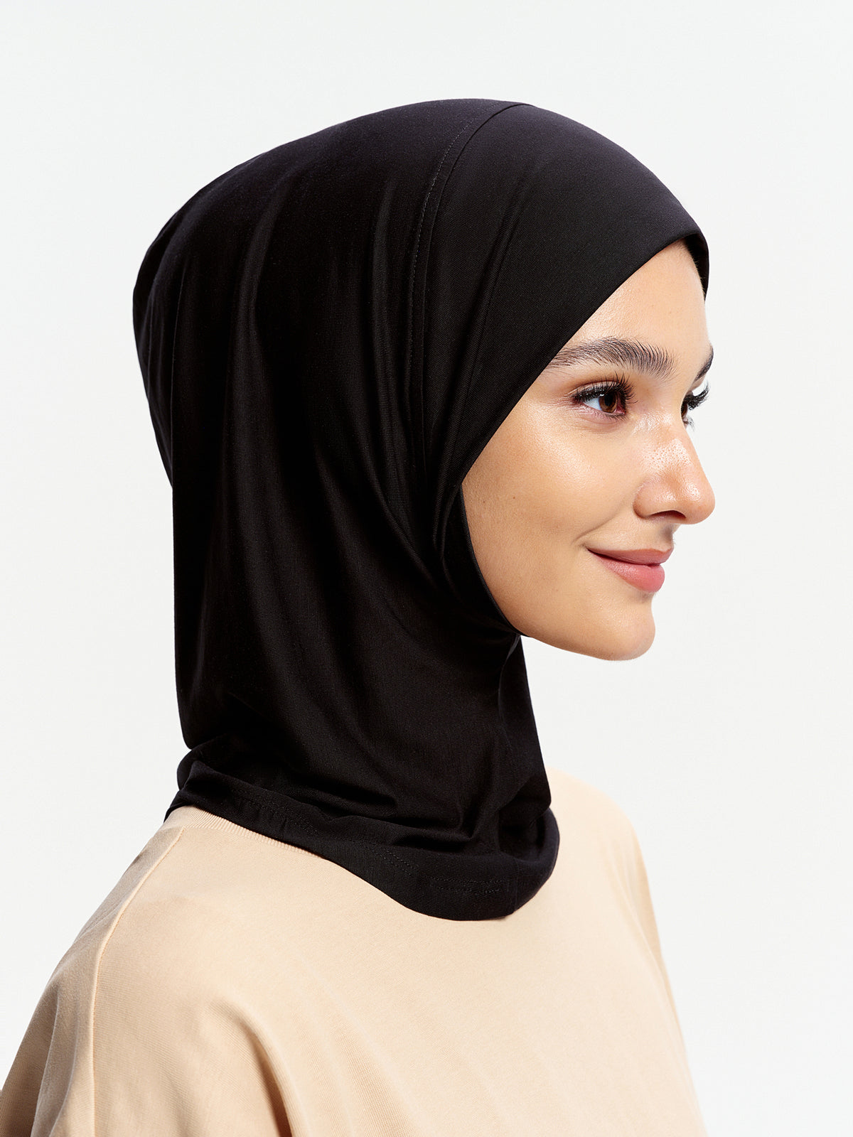 Cooling Tencel Hijab Inner Cap with Neck Cover