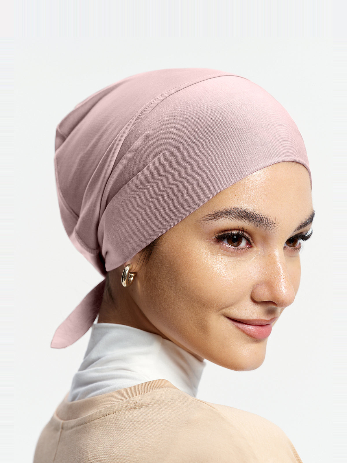 CoolTouch Tie-Back Inner Cap-Pink