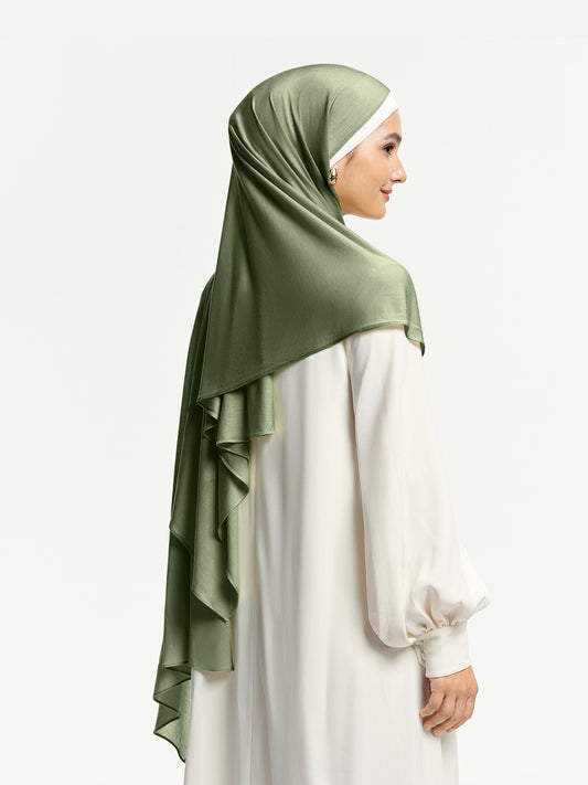 CloudFlow Lightweight Tencel Shawl- Army Green