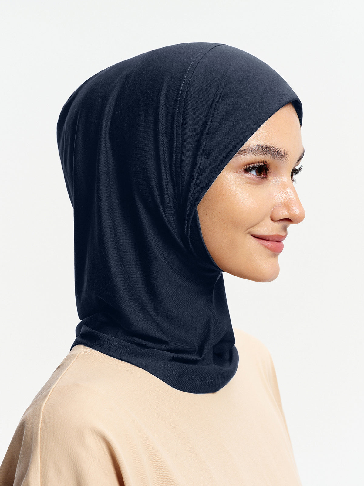 Cooling Tencel Hijab Inner Cap with Neck Cover