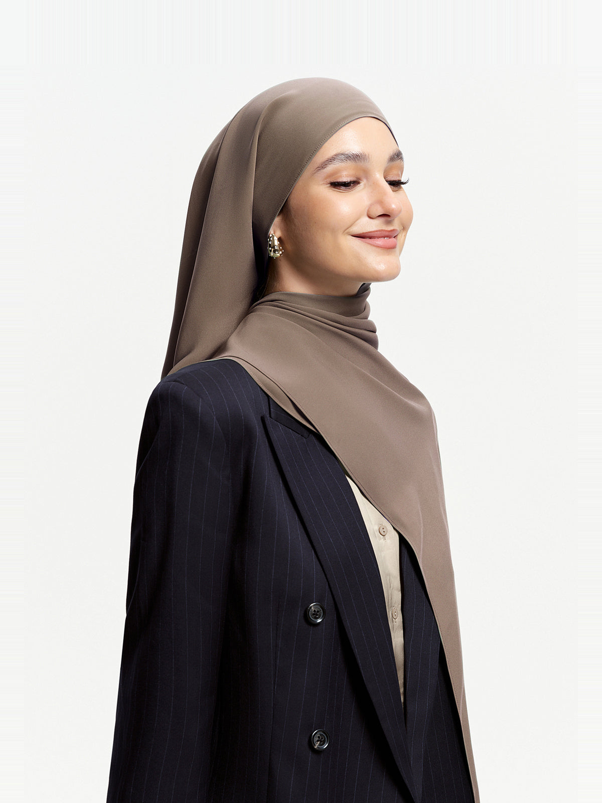 Grace Structured Triacetate Bawal-Iron Grey