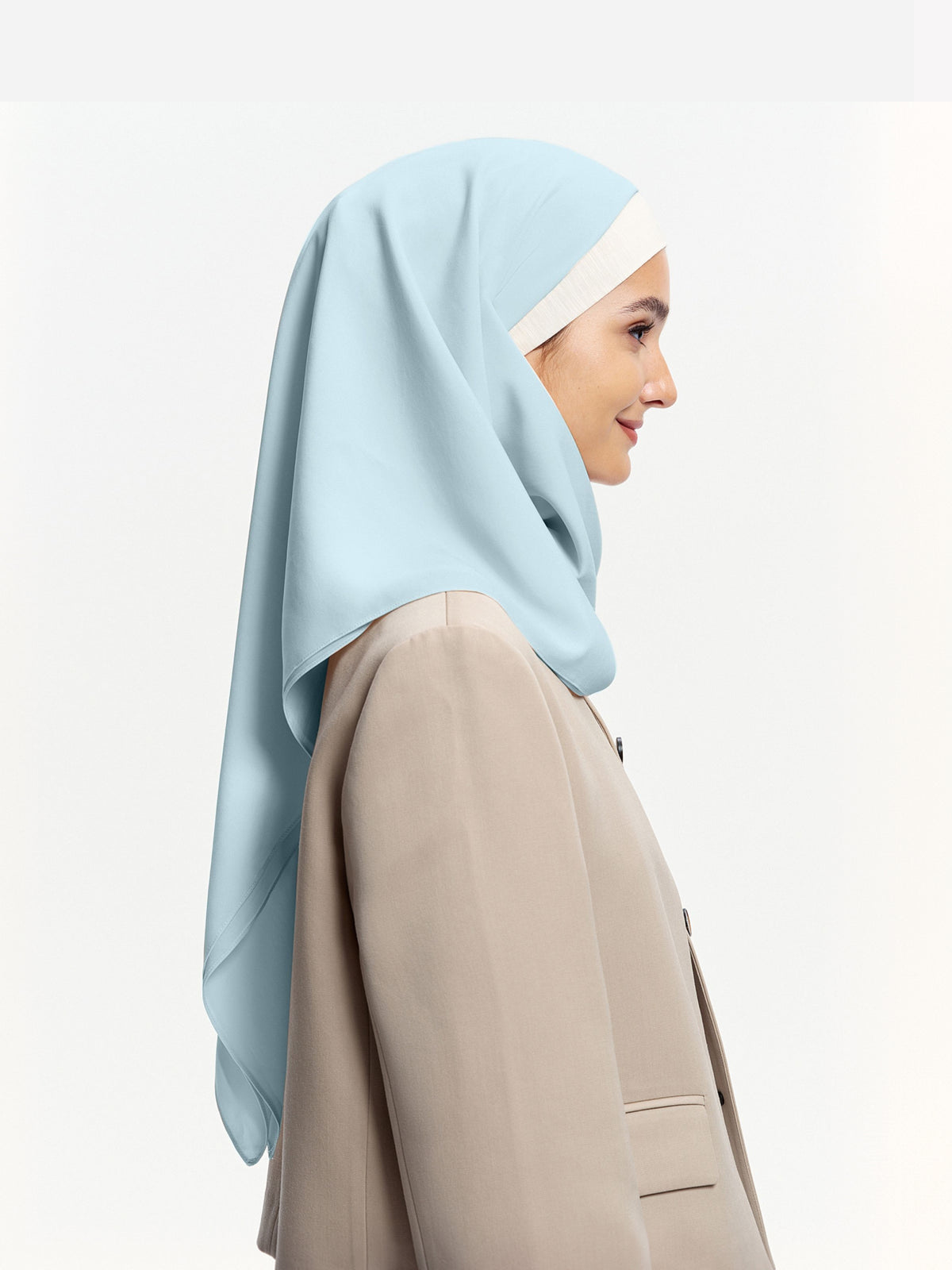 Bawal Triasetat Berstruktur Grace-Biru