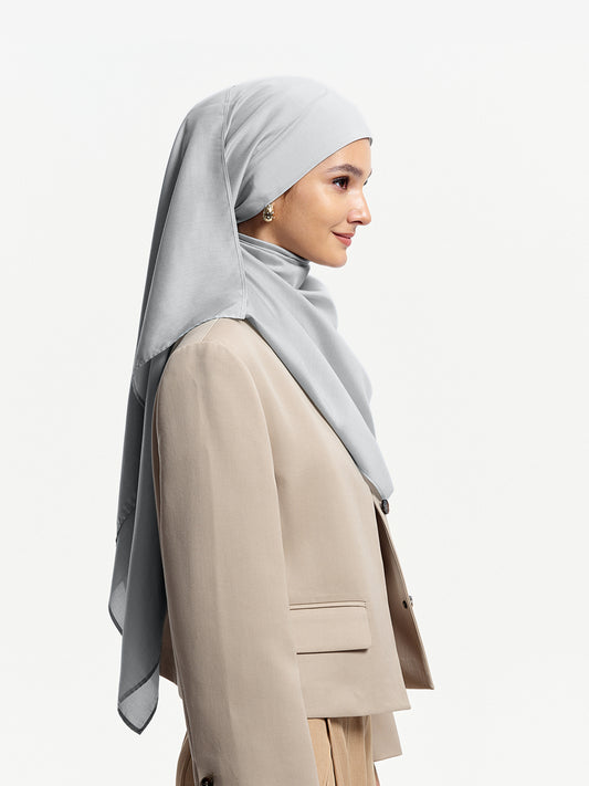 Pearl Light Shawl-Light Grey