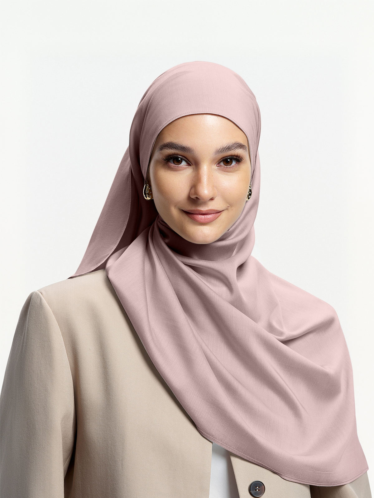 Pearl Light Shawl-Dusty Rose