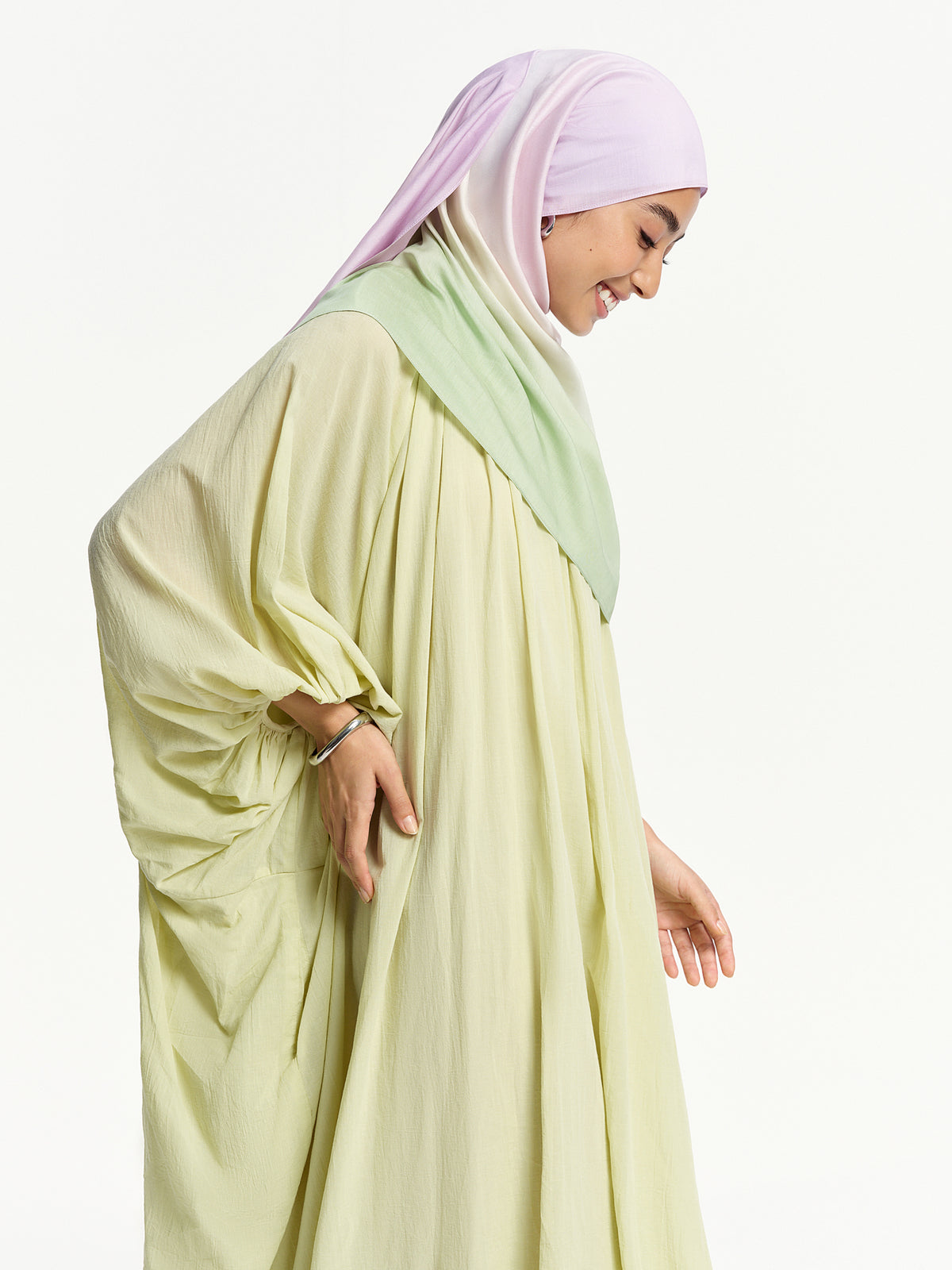 Pastel Aura Ombre Bawal Hijab