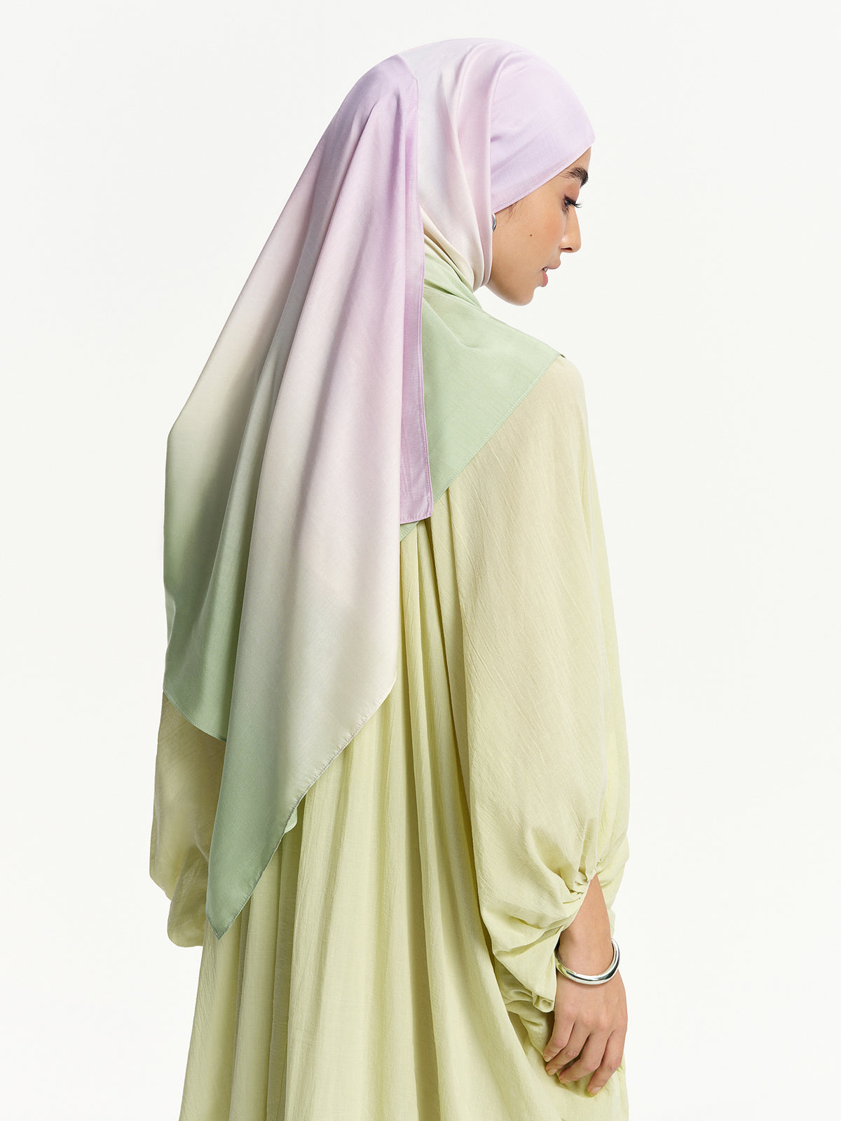 Pastel Aura Ombre Bawal Hijab
