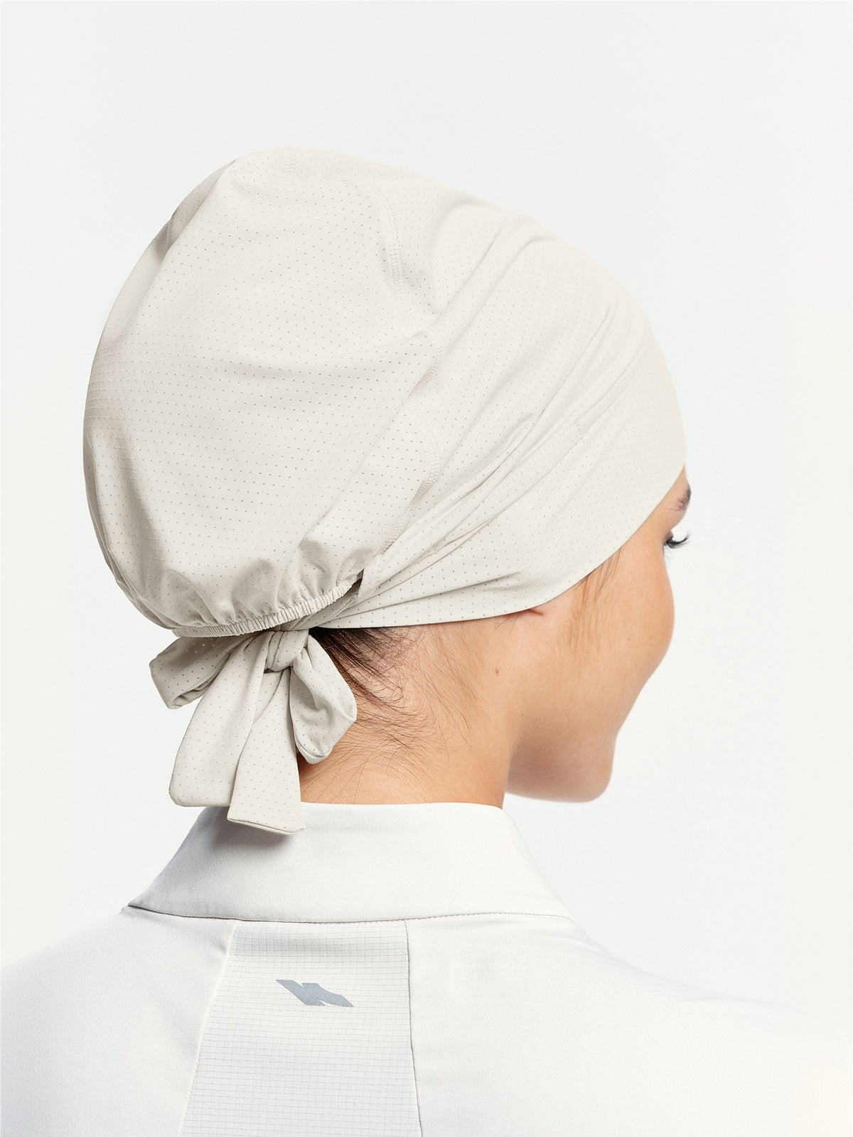 Anak Tudung Sukan Ikat Belakang Fleksibel ActiveCap- Aprikot Beige