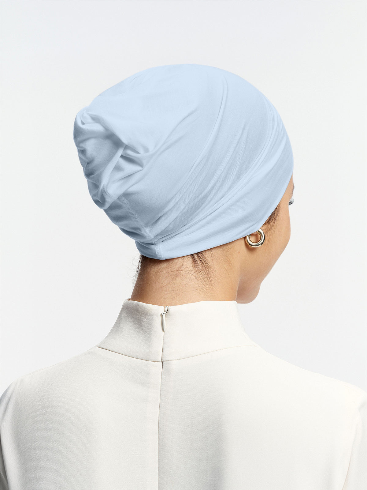 Anak Tudung Sarung CoolTouch- Biru Muda
