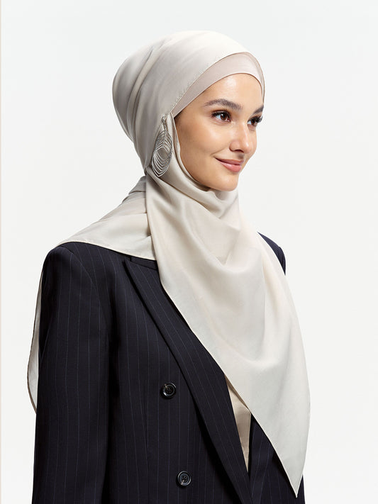 Selendang Tencel 100% AirVeil- Kelabu Muda