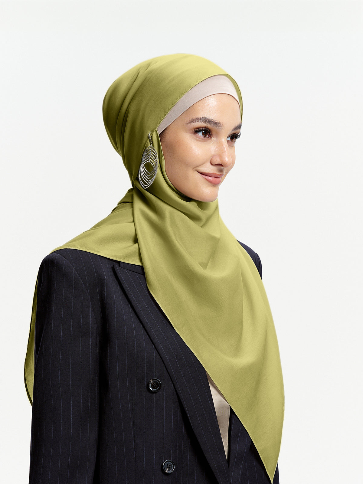 AirVeil 100% Tencel Shawl-tender green