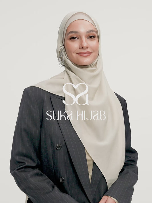 AirVeil 100% Tencel Shawl-Cream White